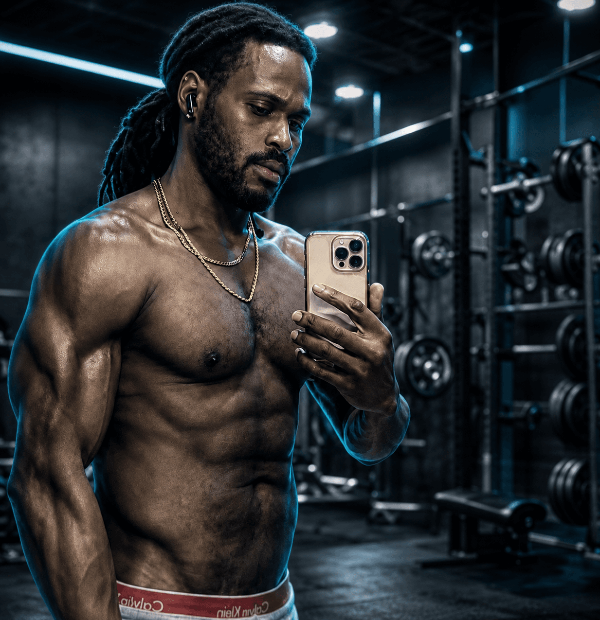 Portrait of Royon, founder of YBR Fitness